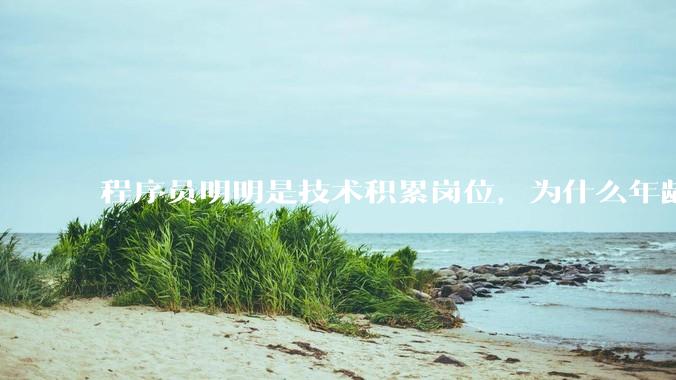 程序员明明是技术积累岗位，为什么年龄越大反而可替代性变高了？